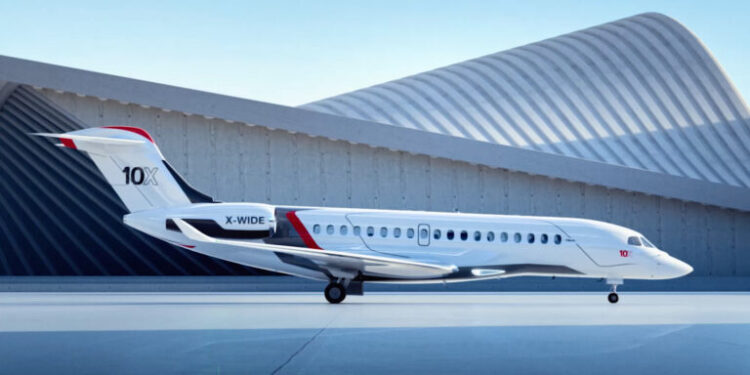 Dassault Falcon 10X Prototype Emerges: Ultra-Long Range Challenger Readies for 2026 Flight